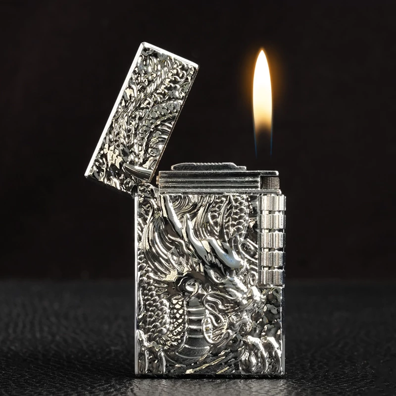 Flavocol Dragon Grinding Jet Gas Flint Lighter