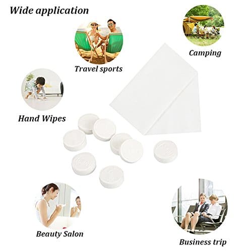 Magic Disposable Travel Towel Tablet Set