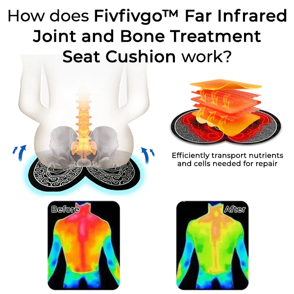 Oveallgo SpineWell Infrared Therapy Seating Pad