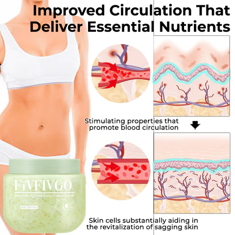 Oveallgo Avocado Ageless Body Cream Scrub