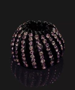 Rhinestone Bird's Nest Hairpin