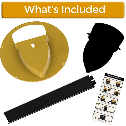 GlideTrap Flip N Slide Bucket Lid Mouse Traps