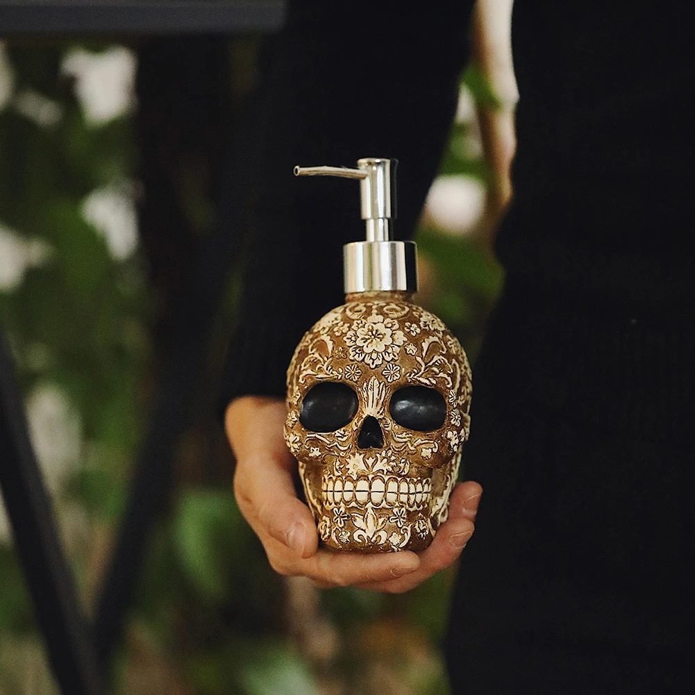 Creative Halloween Skull Soap Dispenser