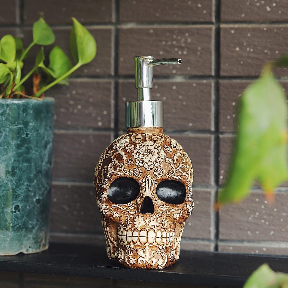Creative Halloween Skull Soap Dispenser