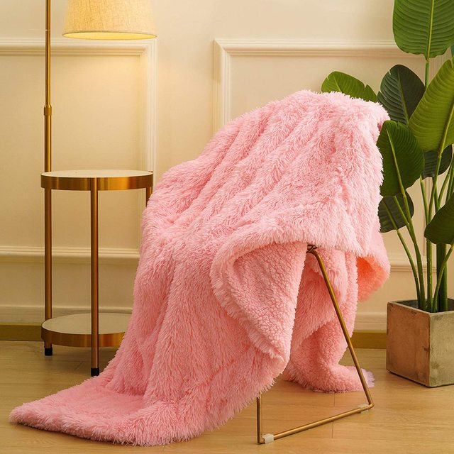 Soft Faux Fur Sherpa Blanket