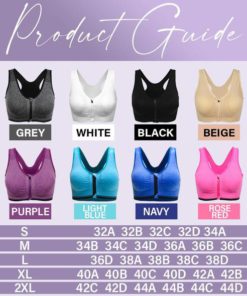 Front Closure Sports Bra