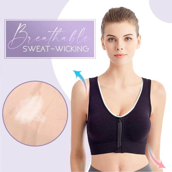 Front Closure Sports Bra
