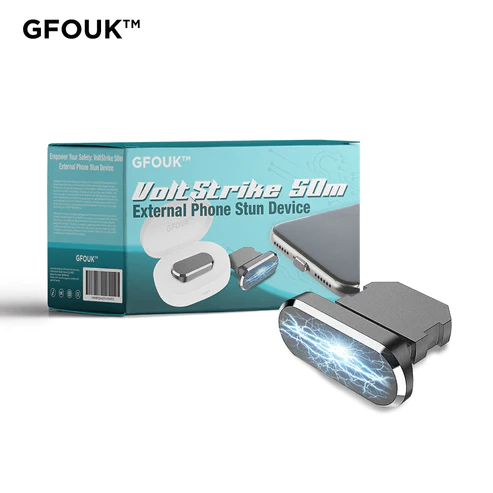 GFOUKď¸ VoltStrike 50m External Phone Stun Device