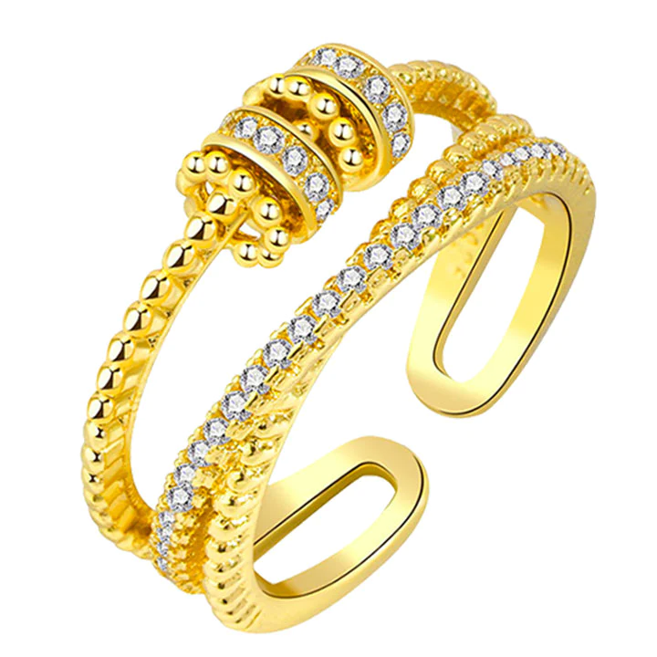 Oneswear Threanic Triple-Spin Ring