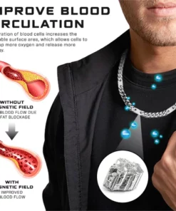 MAGATIVE Thermovibe Silver Neckchain