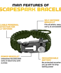 Ceoerty DefenderPRO 50M Power Bracelet