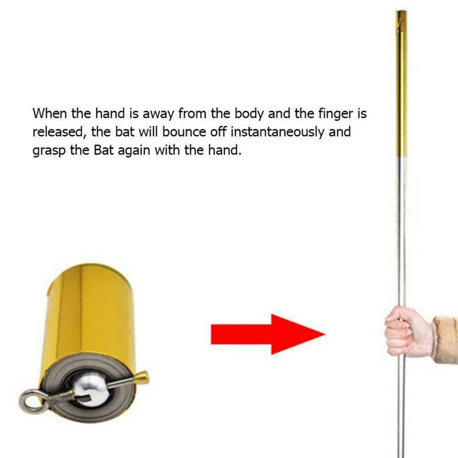 Outdoor Multifunctional Hiking Stick Self Defense Telescopic Stick