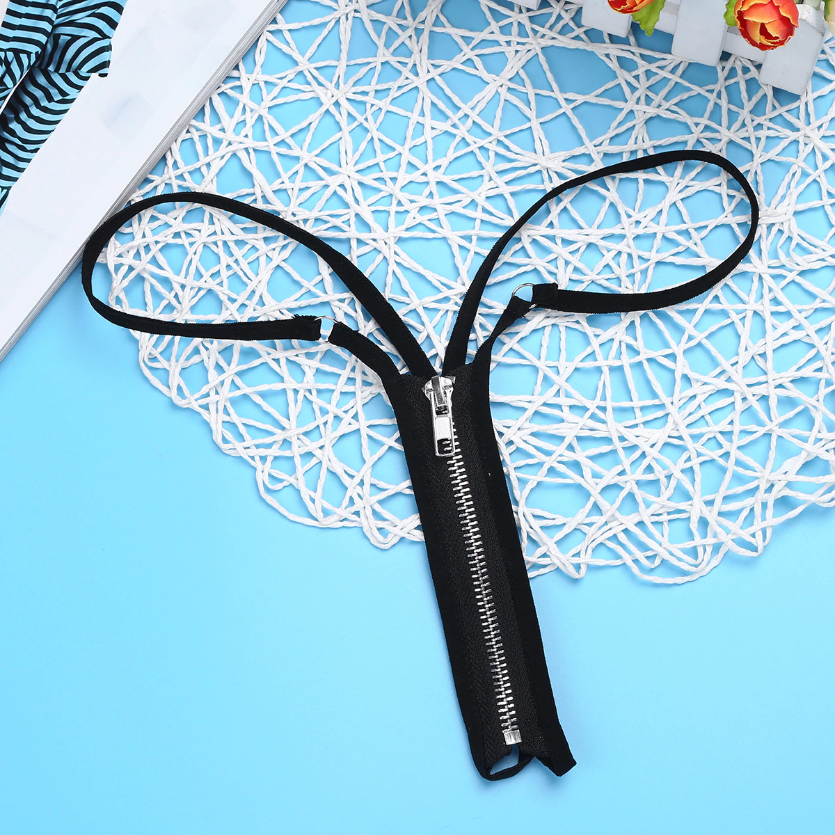 Ouvert Crotchless Bikini Knickers