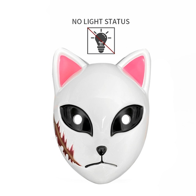 Luminous Line LED Cat Face Mask