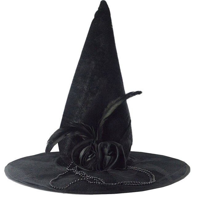 Halloween Wool Witch Hat