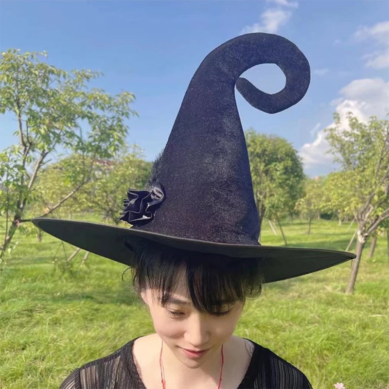 Halloween Wool Witch Hat