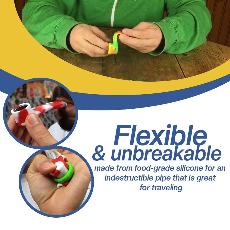 Handy Silicone Travelling Pipe