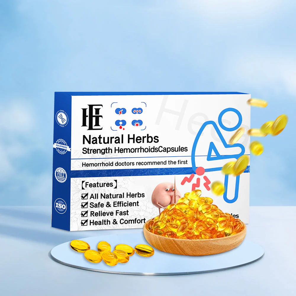 HealHem Herbal Hemorrhoids Anal Capsules