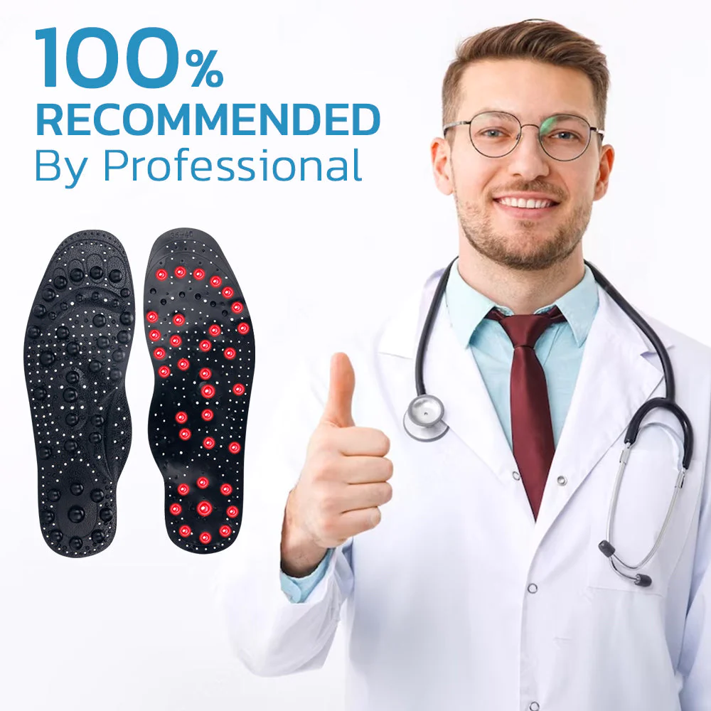 GFOUK TitanVein Far Infrared Tourmaline Acupressure Insoles