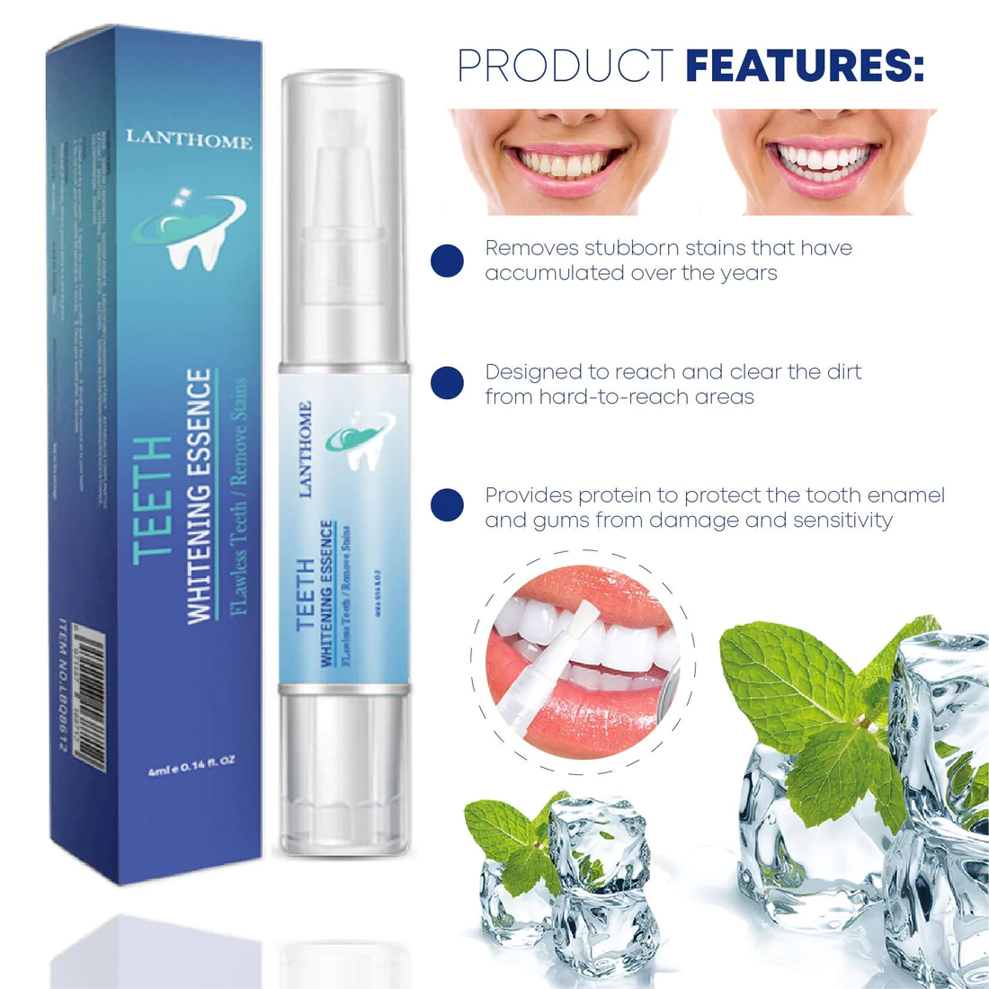 BrightSmile TeethWhitening Essence Pen
