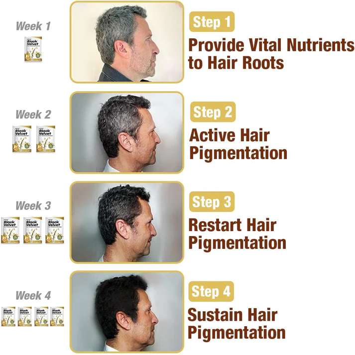 GFOUK BlackVelvet Hair Darkening Shampoo