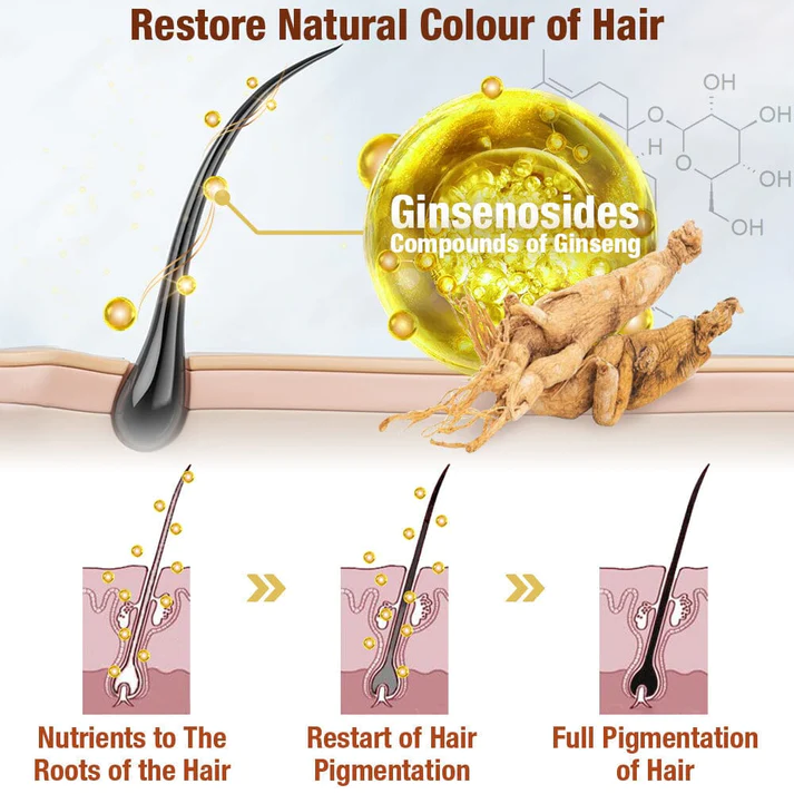 GFOUK BlackVelvet Hair Darkening Shampoo