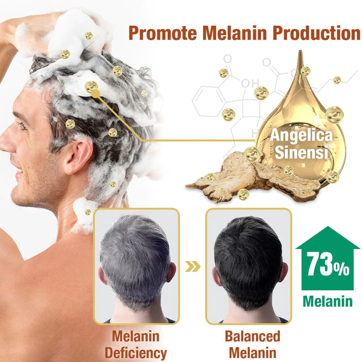 GFOUK BlackVelvet Hair Darkening Shampoo