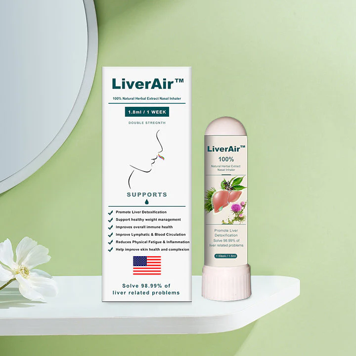 LiverAirŽ Nasal Inhaler(Liver Support & Detox ( Clinical Liver Support)