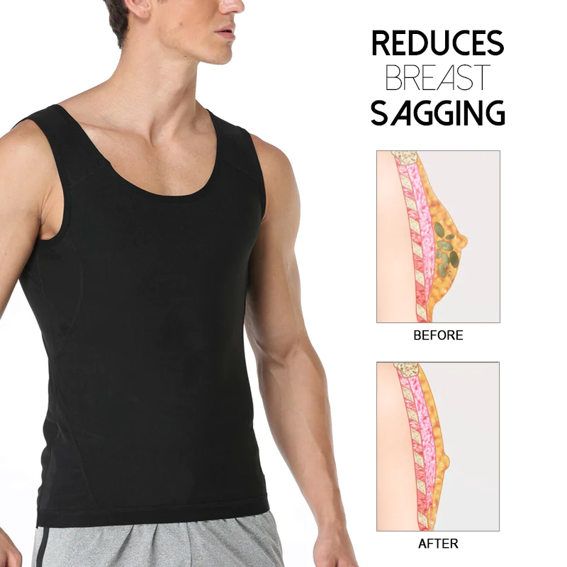 Oveallgo ChestSculpt MuscleUp Compression Tank Top