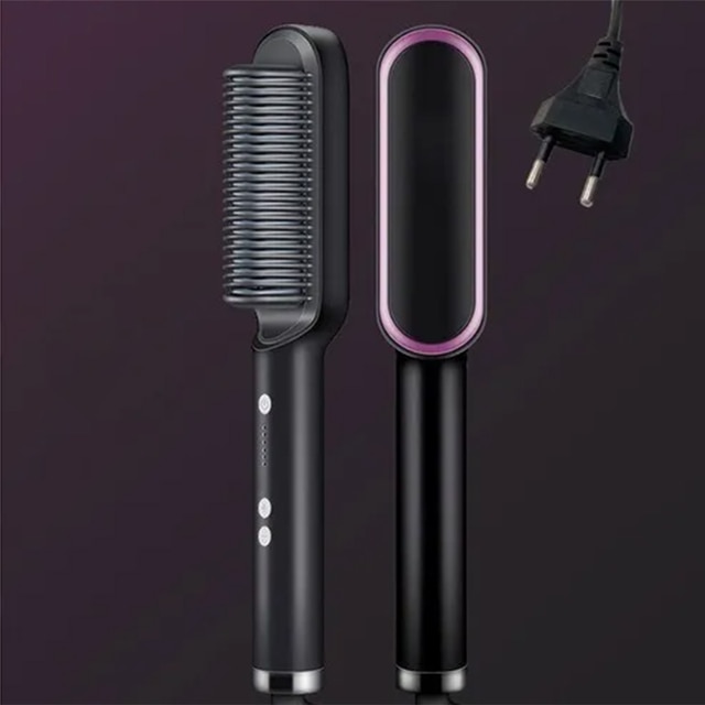 Negative Ion Hair Straightener Styling Comb