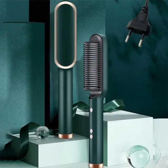 Negative Ion Hair Straightener Styling Comb