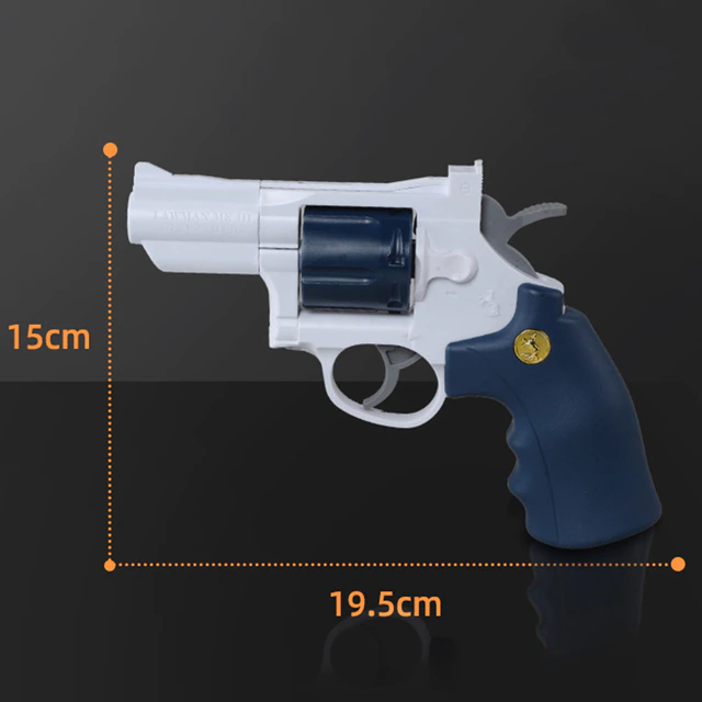 New Glock Toy Revolver Soft Bullet Gun Model