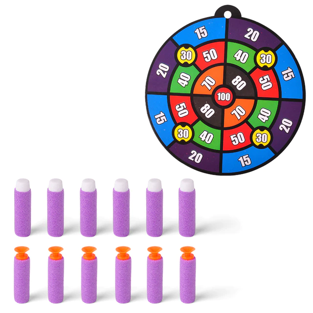 New Glock Toy Revolver Soft Bullet Gun Model