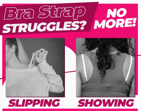 Non Slip Bra Strap Clip Set