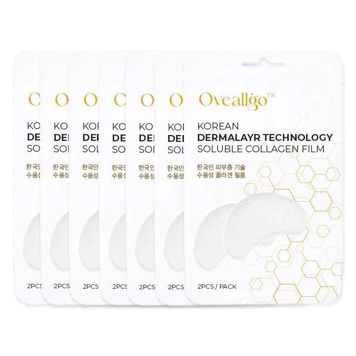 Oveallgo Korean NanoPro Dermalayr Technology Soluble Collagen Film