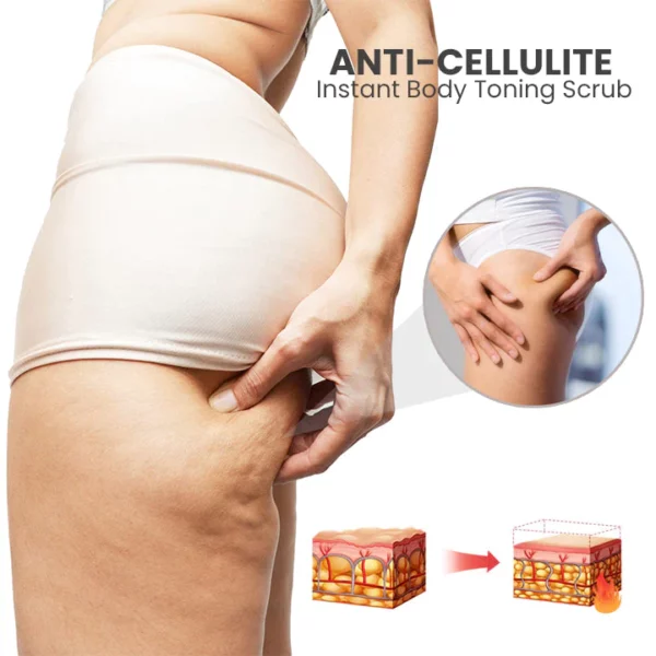 Oveallgo Peach PURI Exfoliating Smooth Body Scrub