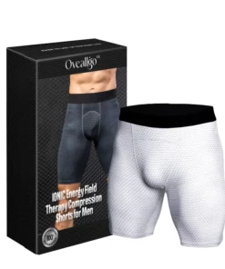 Oveallgo IONIC Energy Field Therapy Compression Shorts for Men