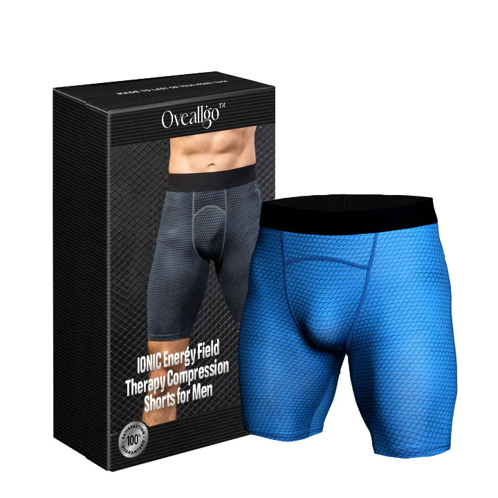 Oveallgo IONIC Energy Field Therapy Compression Shorts for Men