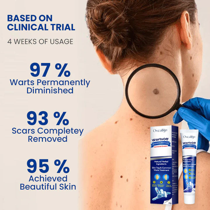 Oveallgo WartsOff Professional Blemish Removal Cream