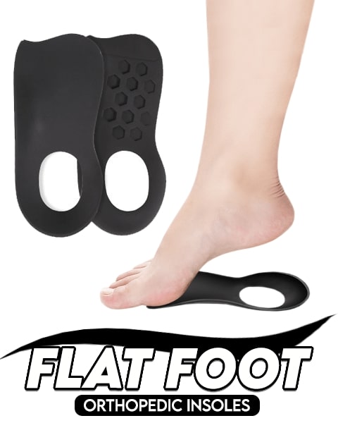 Flat Foot Orthopedic Insoles