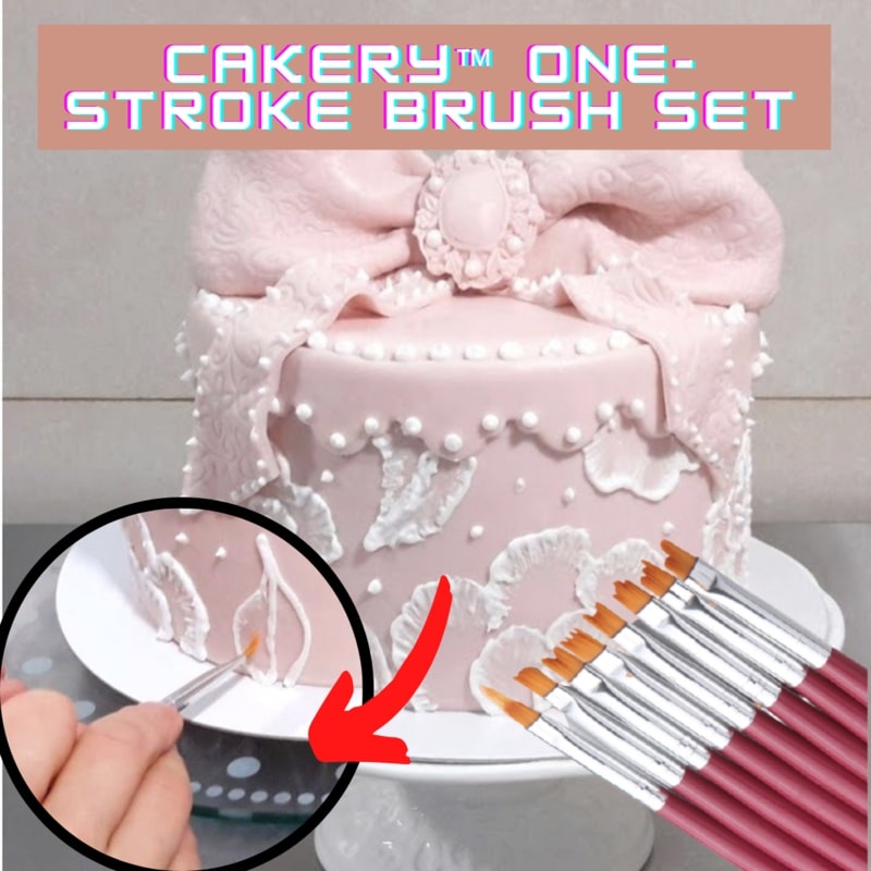 Plaid One-Stroke Brush Set