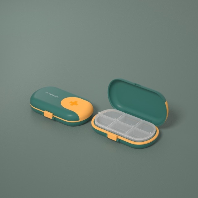 Portable Travel Pill Case