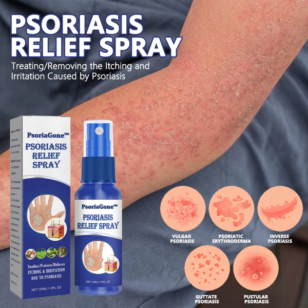 PsoriaGone Psoriasis Relief Spray