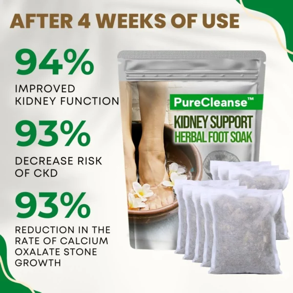 PureCleanse Kidney Support Herbal Foot Soak
