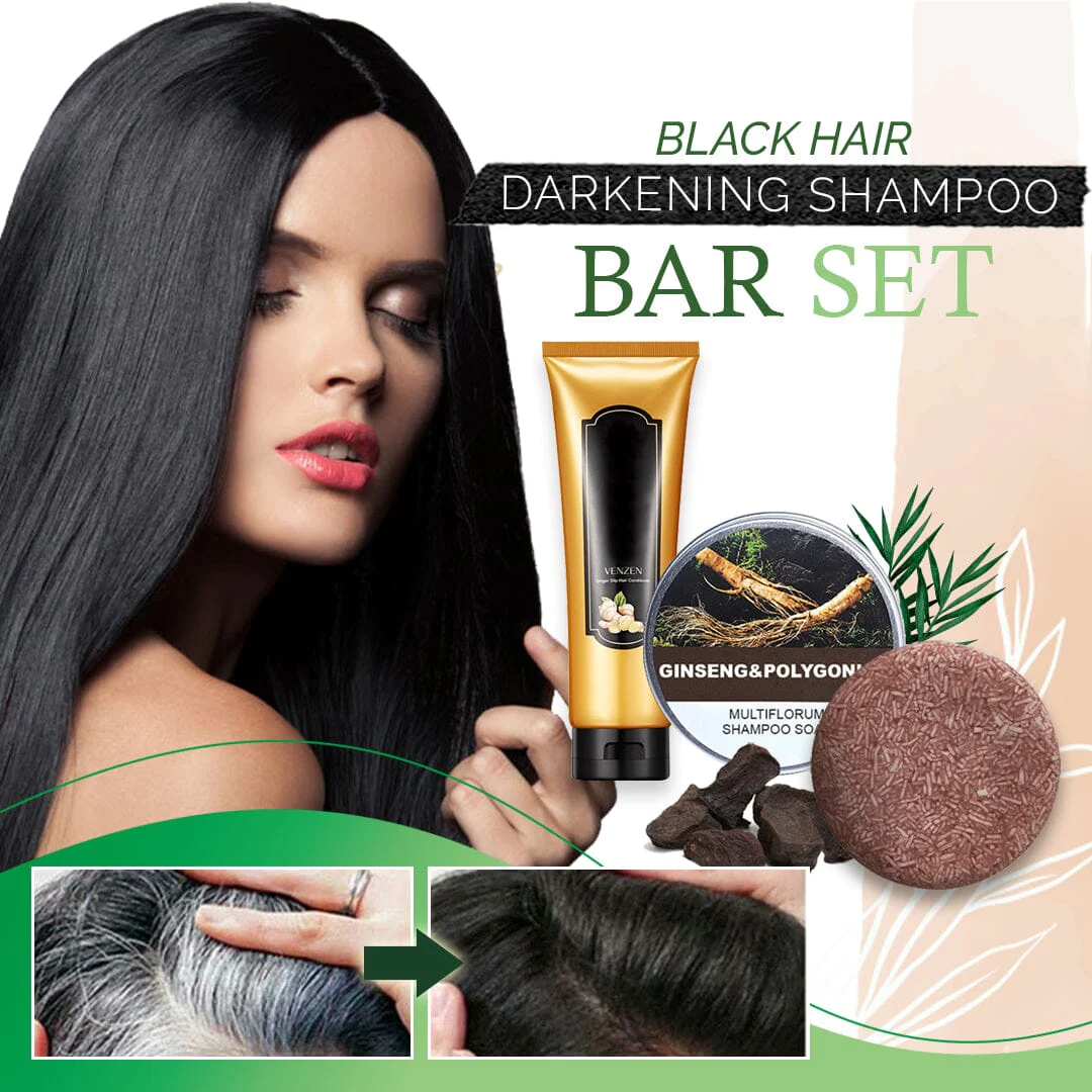 HueRenew Hair Darkening Shampoo Bars