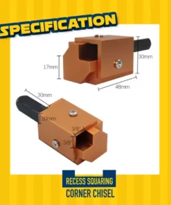 Recess Squaring Corner Chisel