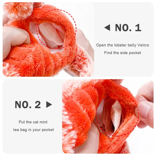 Flopping Lush Lobster Toy