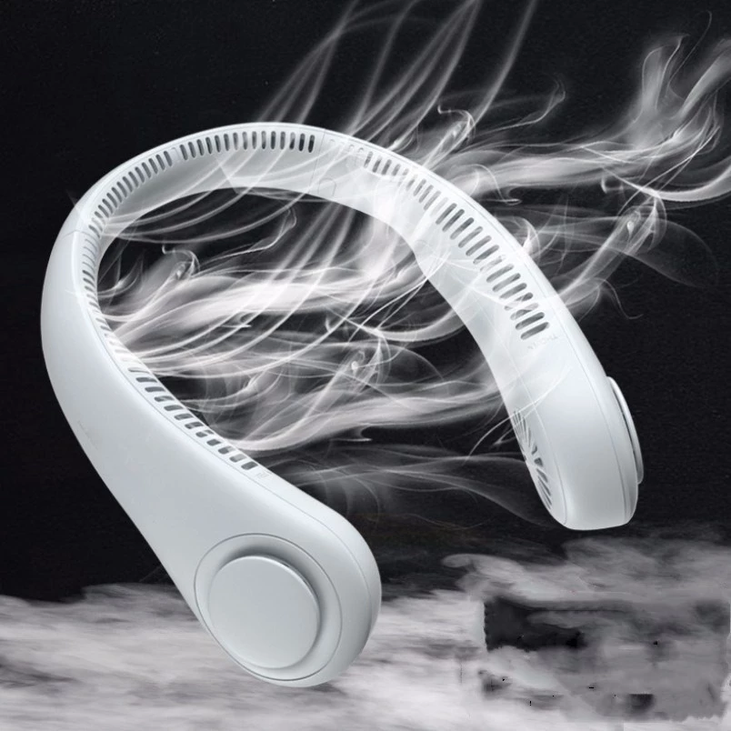 USB Bladeless Hands-Free Outdoor Neck Fan
