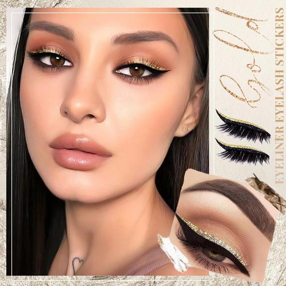 Reusable Glitter Eyelash Stickers