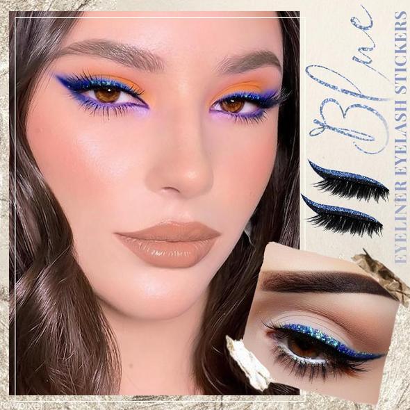 Reusable Glitter Eyelash Stickers